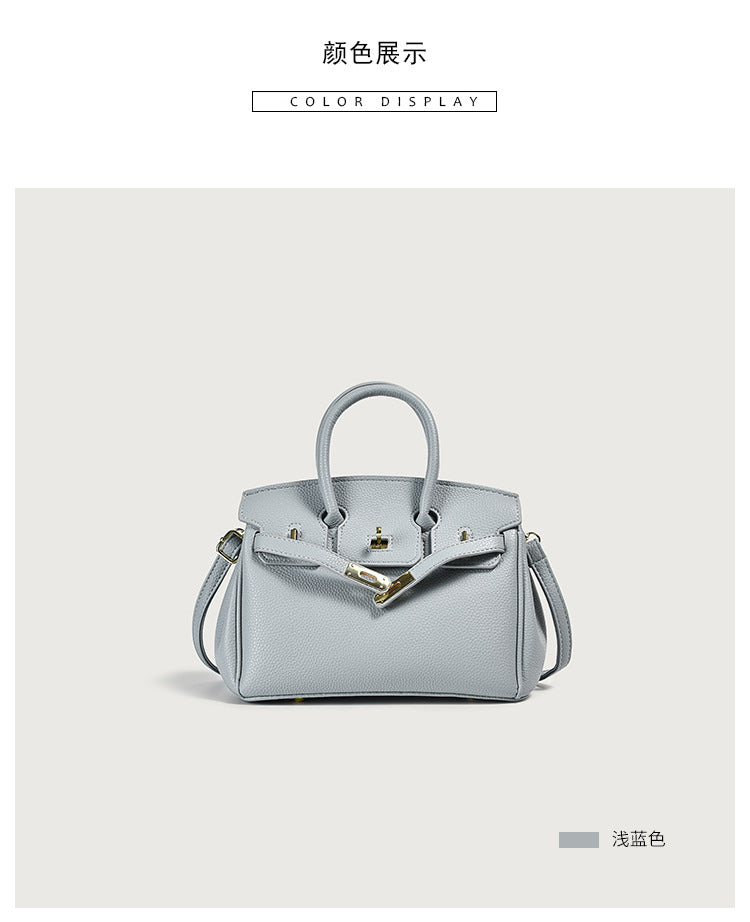 Vegan PU Leather Top Handle Tote eprolo