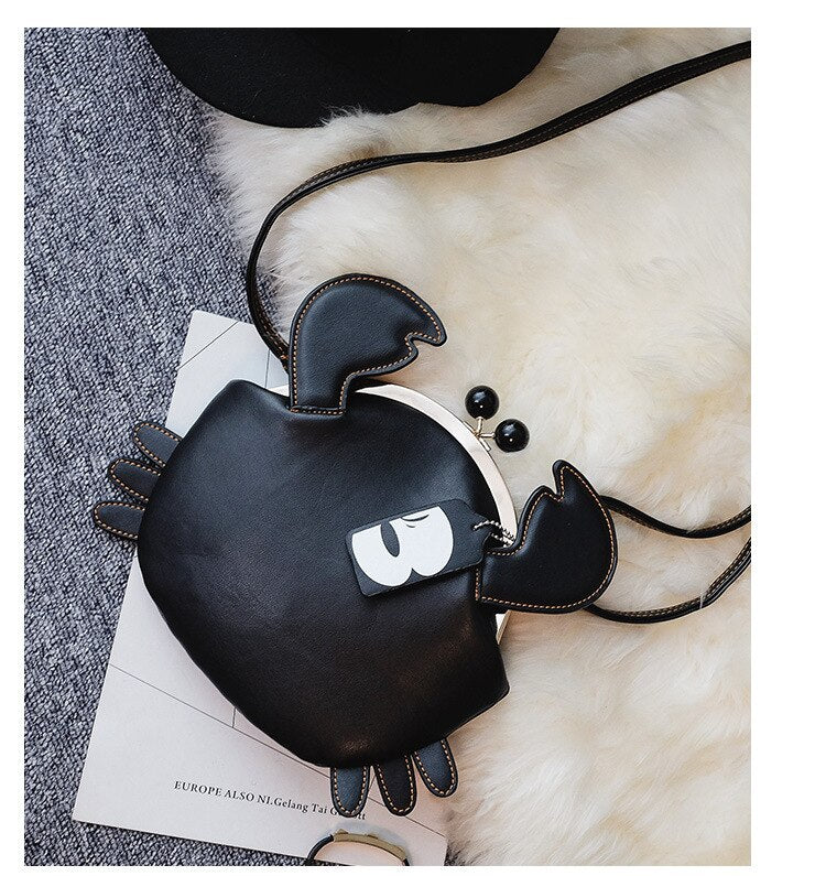 Crab Shaped Crossbody Messenger Bag eprolo
