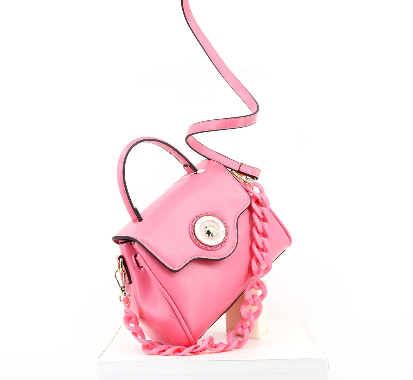Cross-border women's bags European and American brand acrylic chain bags textured handbags women's handbags Classy’s