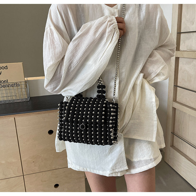 Fashion Beaded Hand-Woven Shoulder Bag Classy’s