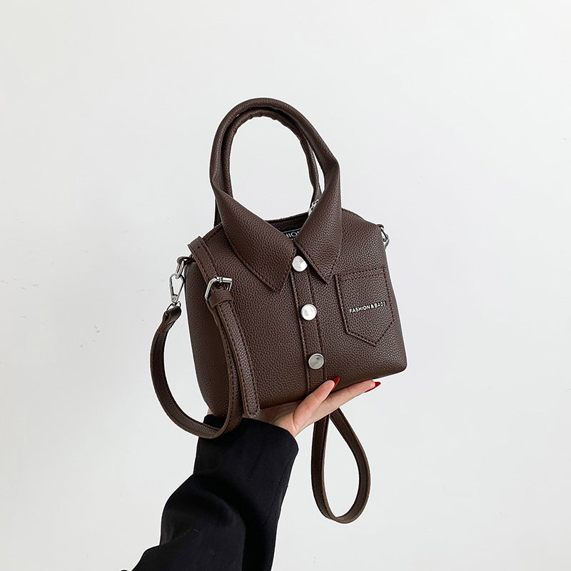 Contrast Color Casual Messenger Bag Classy’s
