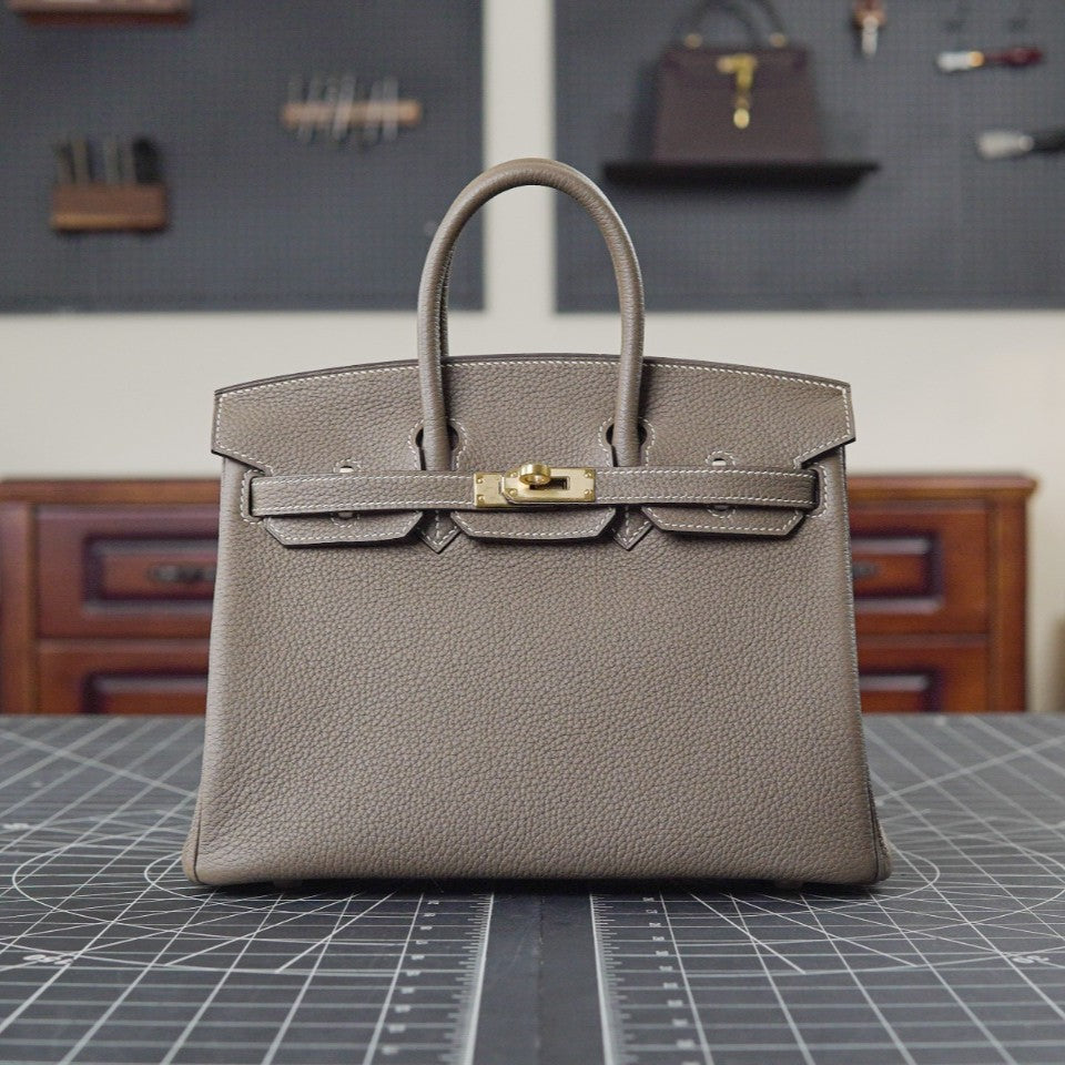2025 Top-Grade Cowhide Women's Bags High-Grade Platinum Bags Fashionable Temperament Genuine Leather Women's Bags Classic All-match Handbags Classy’s