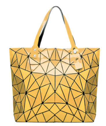 Geometric PU Large Tote Classy’s