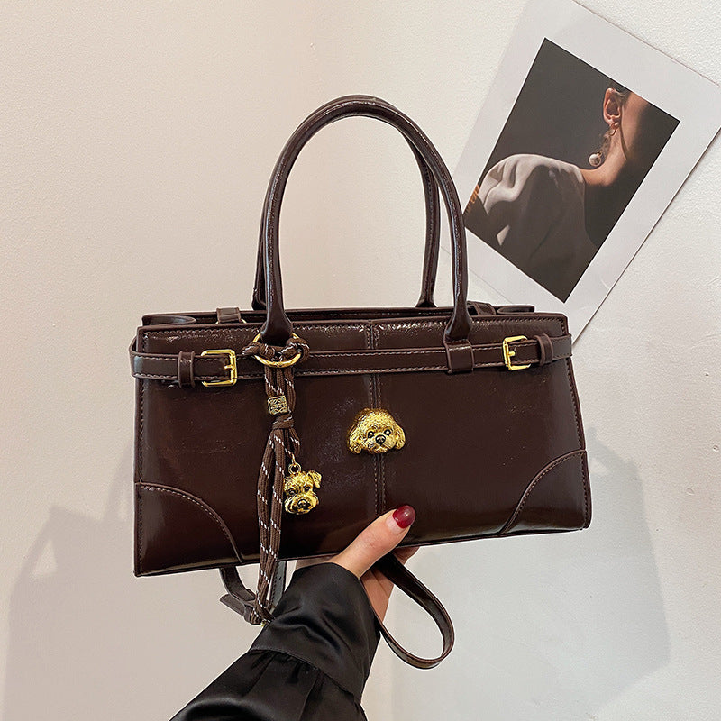 High-quality textured handbags for women 2025 new retro fashion casual shoulder bag Korean style trendy all-match messenger bag Classy’s