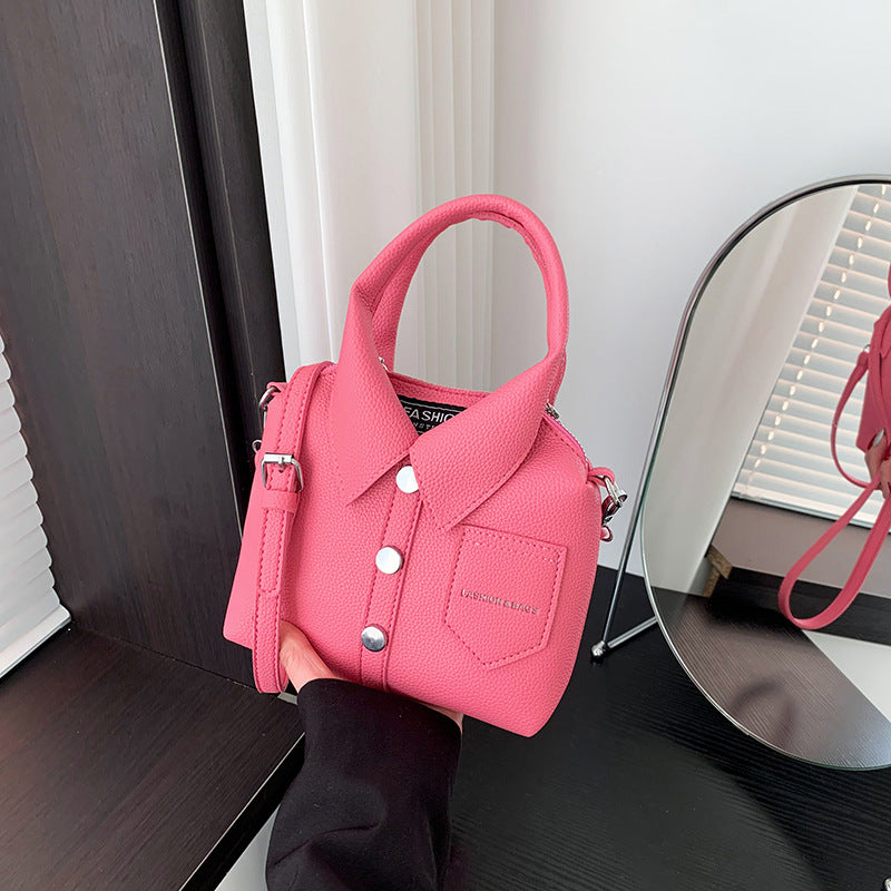 Contrast Color Casual Messenger Bag Classy’s
