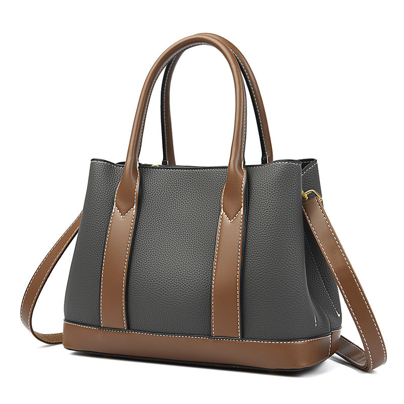 European and American retro handbags for women, new retro large-capacity commuter messenger bag, high-end commuter shoulder bag for women Classy’s
