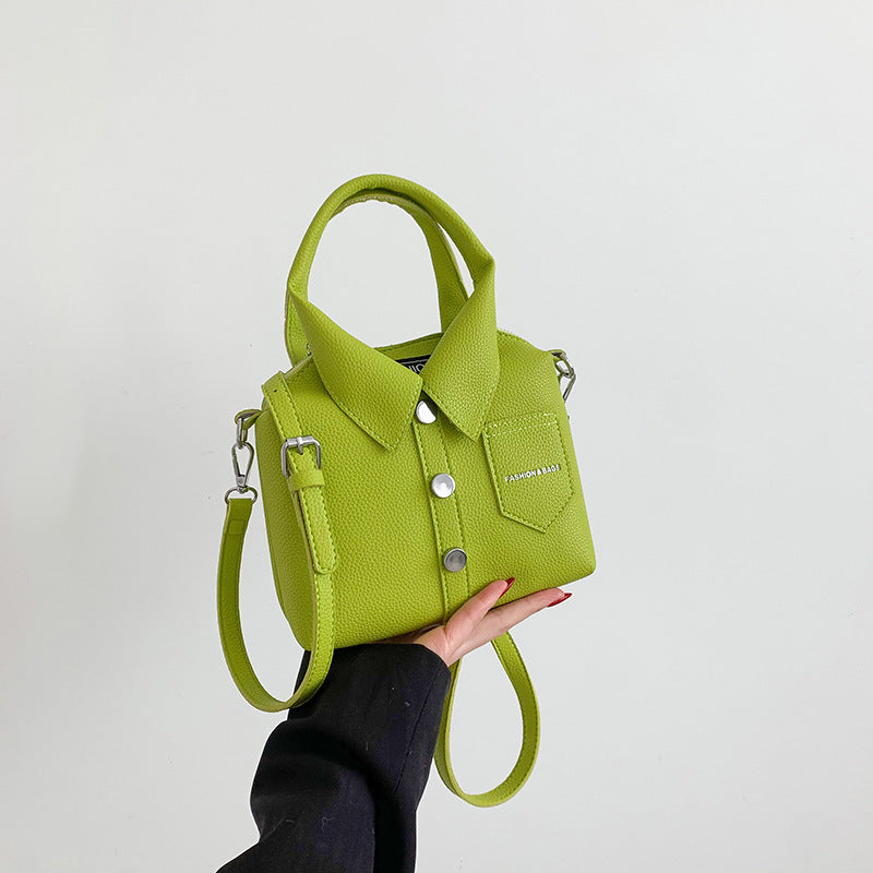 Contrast Color Casual Messenger Bag Classy’s