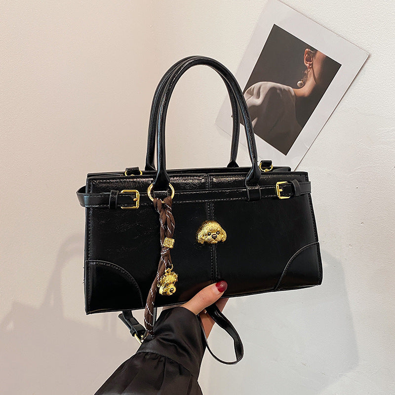 High-quality textured handbags for women 2025 new retro fashion casual shoulder bag Korean style trendy all-match messenger bag Classy’s
