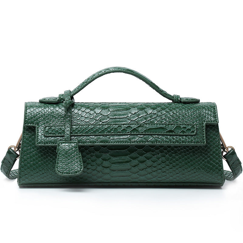 Cross-border hot-selling 2025 new handbags for women Middle East popular snake pattern shoulder bag versatile ladies messenger bag Classy’s