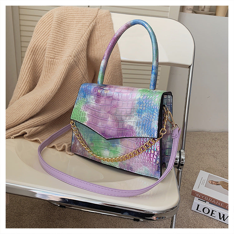 Cross-border handbags 2020 new European and American retro portable small square bag ins popular fashion chain shoulder diagonal bag Classy’s