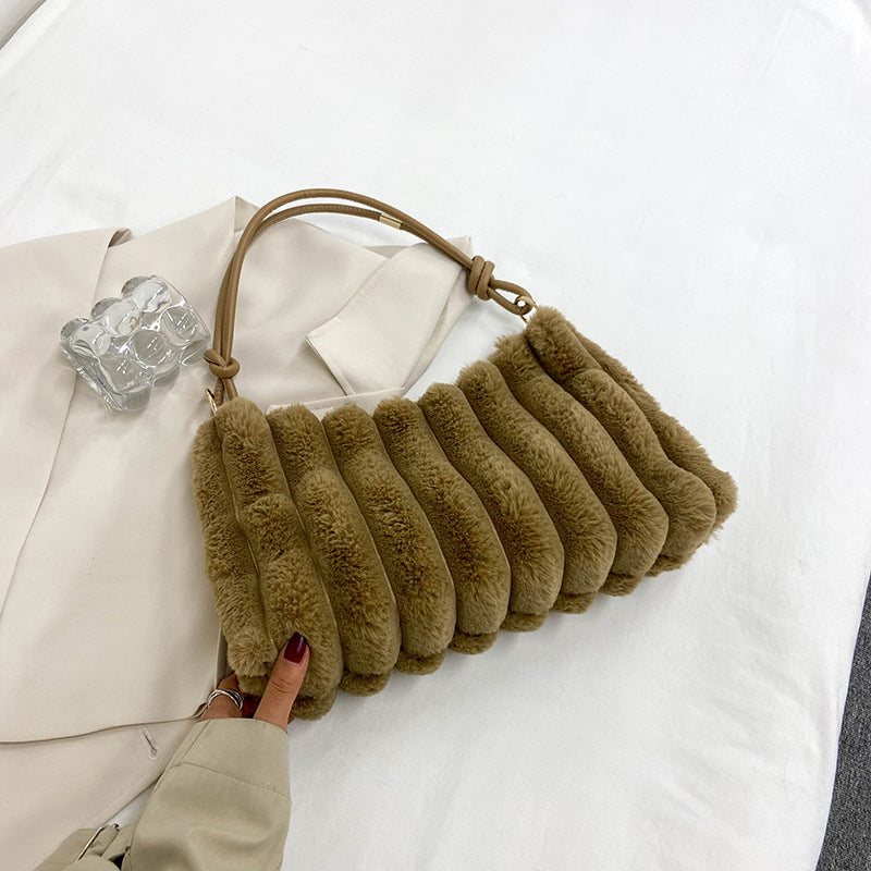 Plush Furry Winter Tote 2023 Classy’s