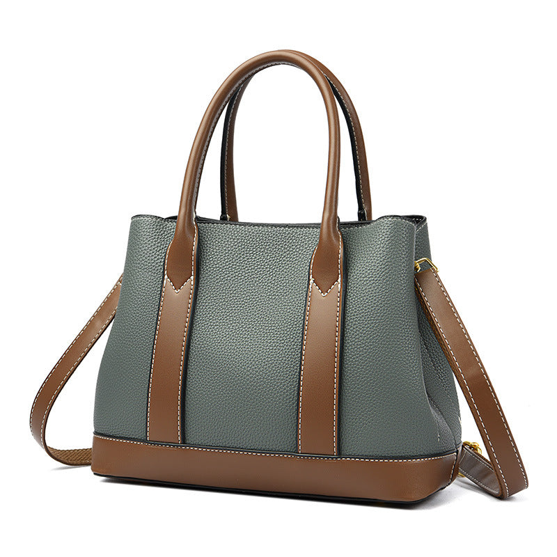 European and American retro handbags for women, new retro large-capacity commuter messenger bag, high-end commuter shoulder bag for women Classy’s