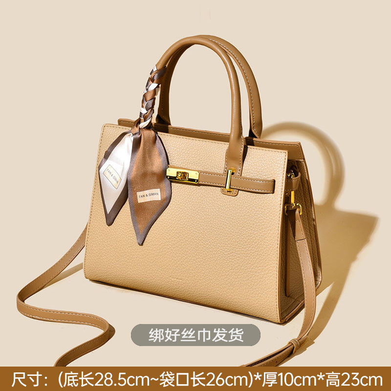 Commuter handbags for women 2025 new style light luxury platinum bag large capacity mom bag high-end messenger bag Classy’s