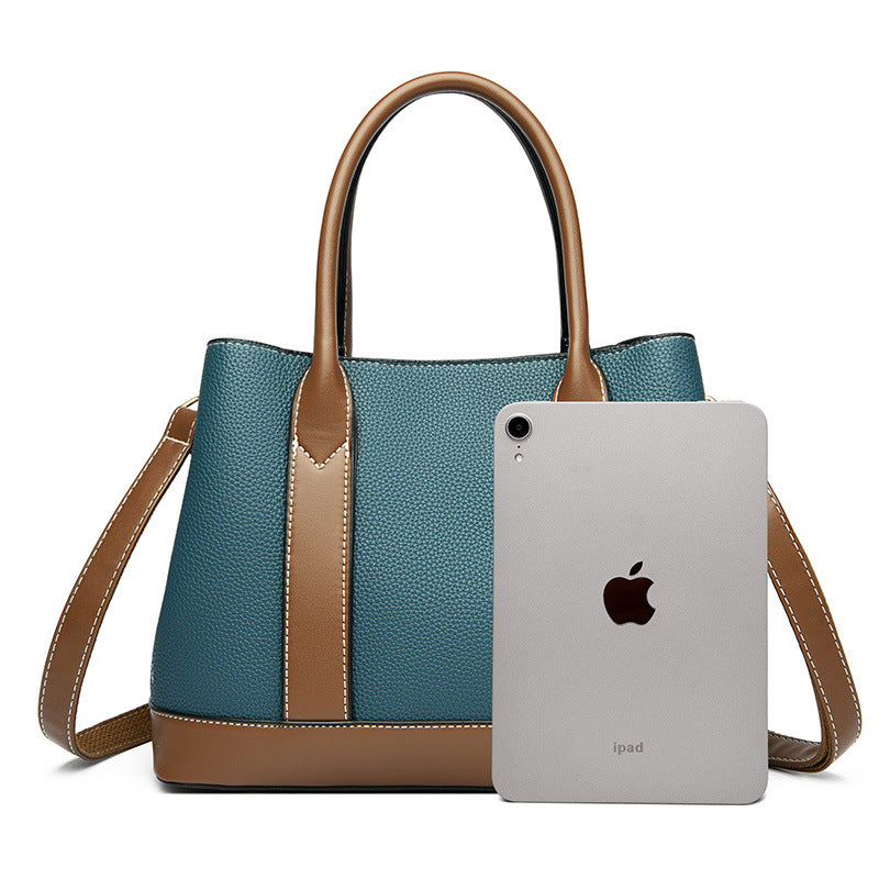 European and American retro handbags for women, new retro large-capacity commuter messenger bag, high-end commuter shoulder bag for women Classy’s