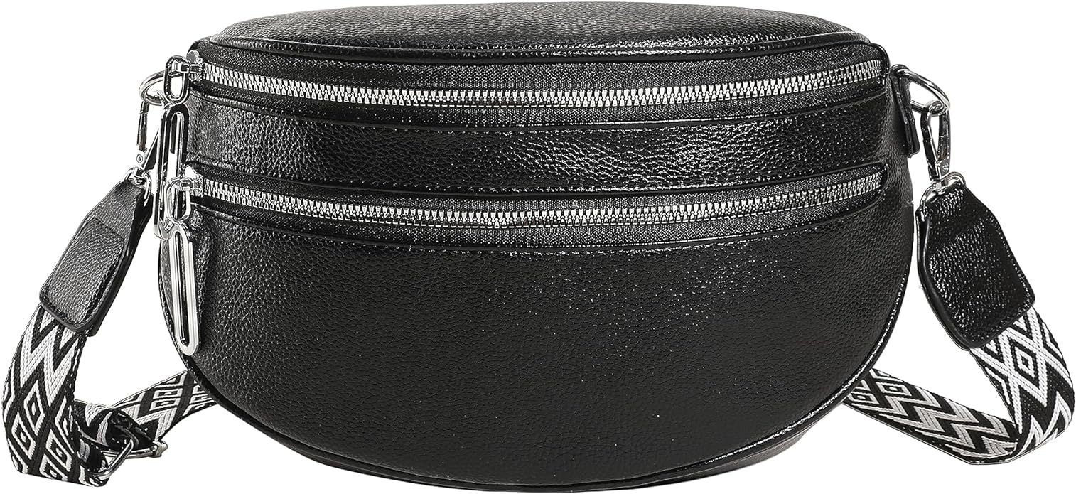 Wide Strap Modern Crossbody Bag Classy’s