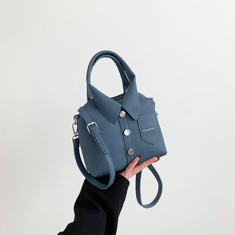 Contrast Color Casual Messenger Bag Classy’s