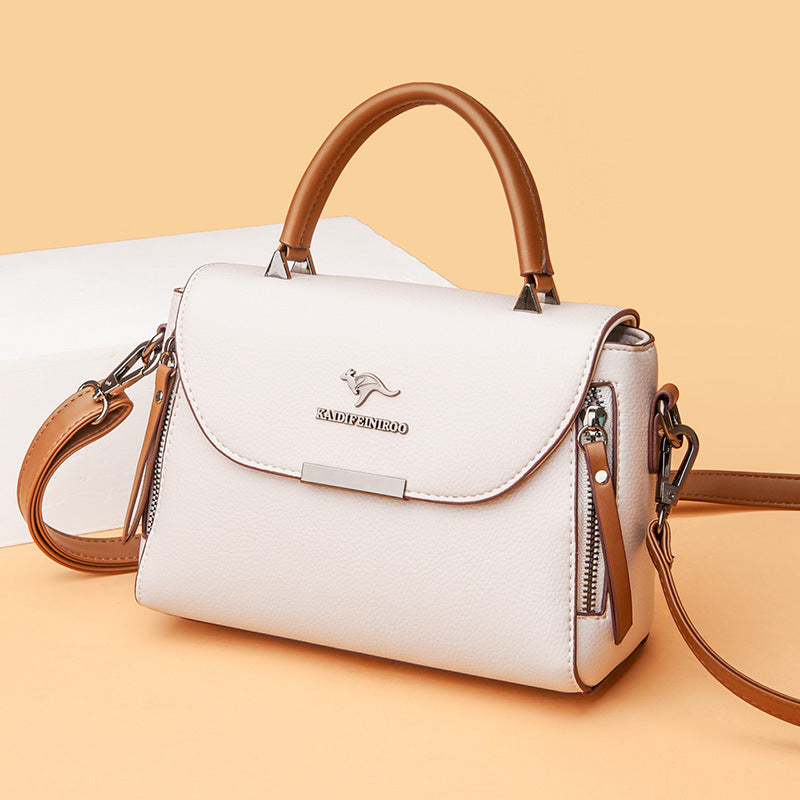 Bags women's bags new 2024 messenger bags women's shoulder bags women's fashion contrast color ladies handbags women's one piece drop shipping Classy’s