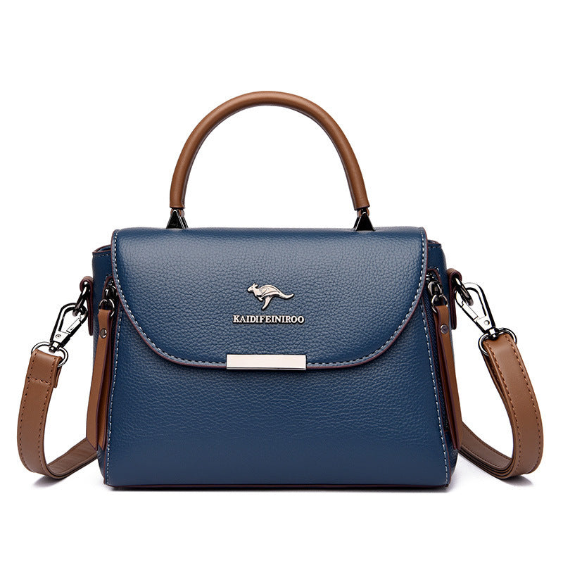 Bags women's bags new 2024 messenger bags women's shoulder bags women's fashion contrast color ladies handbags women's one piece drop shipping Classy’s