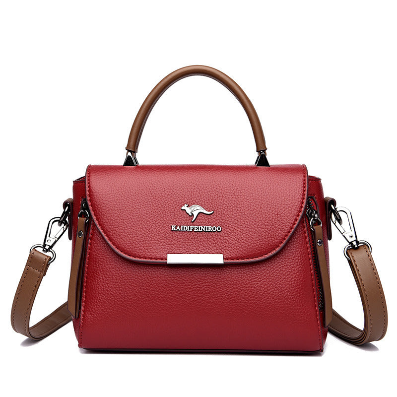 Bags women's bags new 2024 messenger bags women's shoulder bags women's fashion contrast color ladies handbags women's one piece drop shipping Classy’s