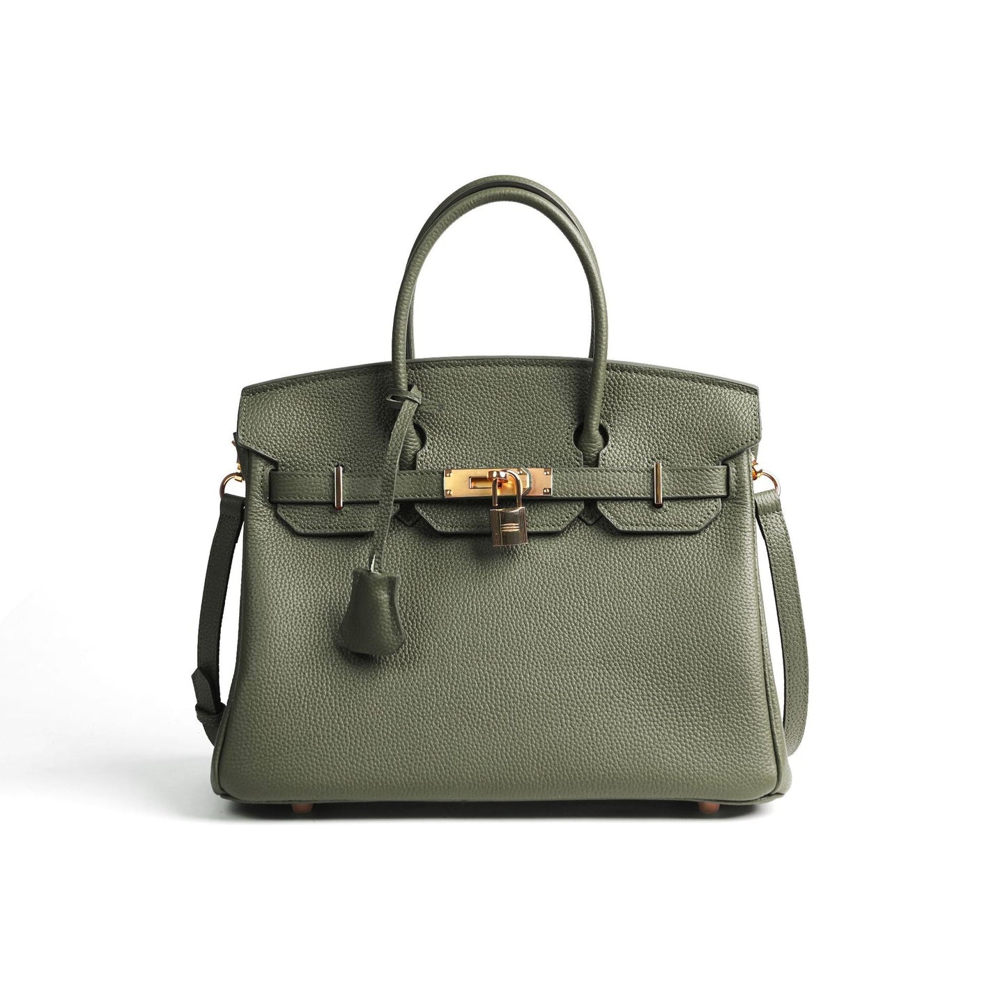 2025 Top-Grade Cowhide Women's Bags High-Grade Platinum Bags Fashionable Temperament Genuine Leather Women's Bags Classic All-match Handbags Classy’s
