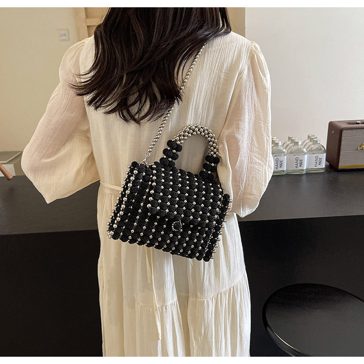 Fashion Beaded Hand-Woven Shoulder Bag Classy’s