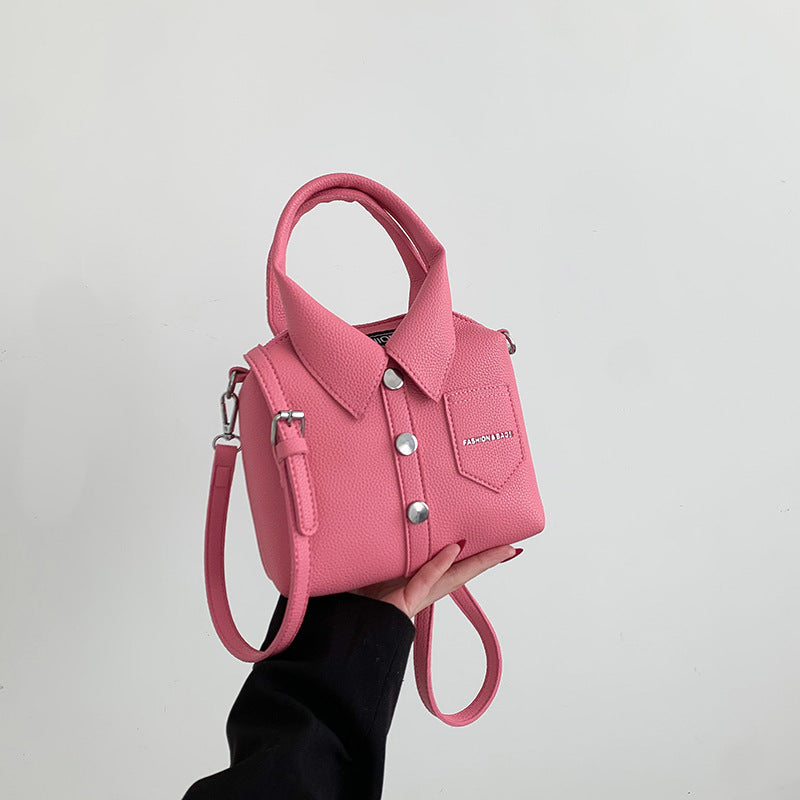 Contrast Color Casual Messenger Bag Classy’s