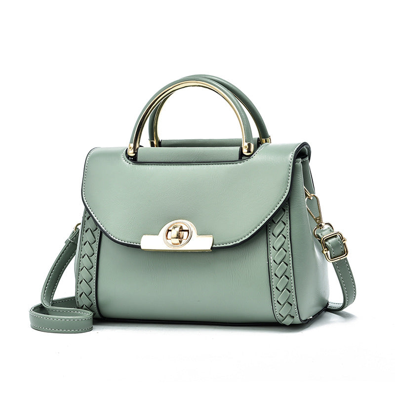 Woven Lock Small Square Bag Classy’s