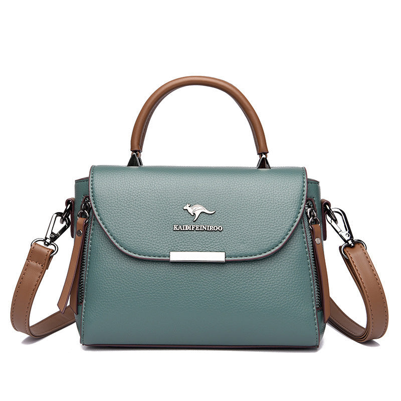 Bags women's bags new 2024 messenger bags women's shoulder bags women's fashion contrast color ladies handbags women's one piece drop shipping Classy’s
