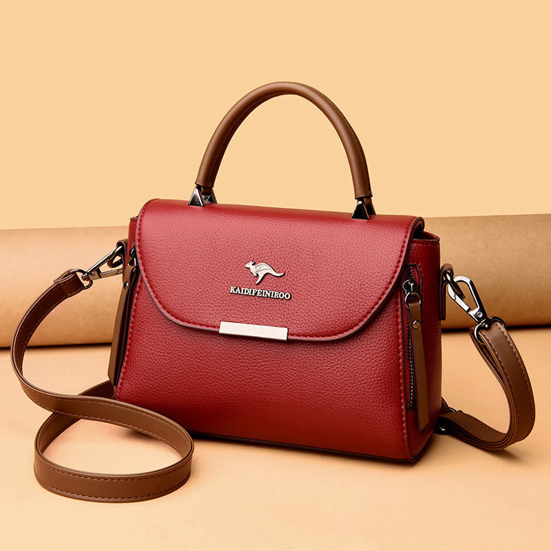 Bags women's bags new 2024 messenger bags women's shoulder bags women's fashion contrast color ladies handbags women's one piece drop shipping Classy’s
