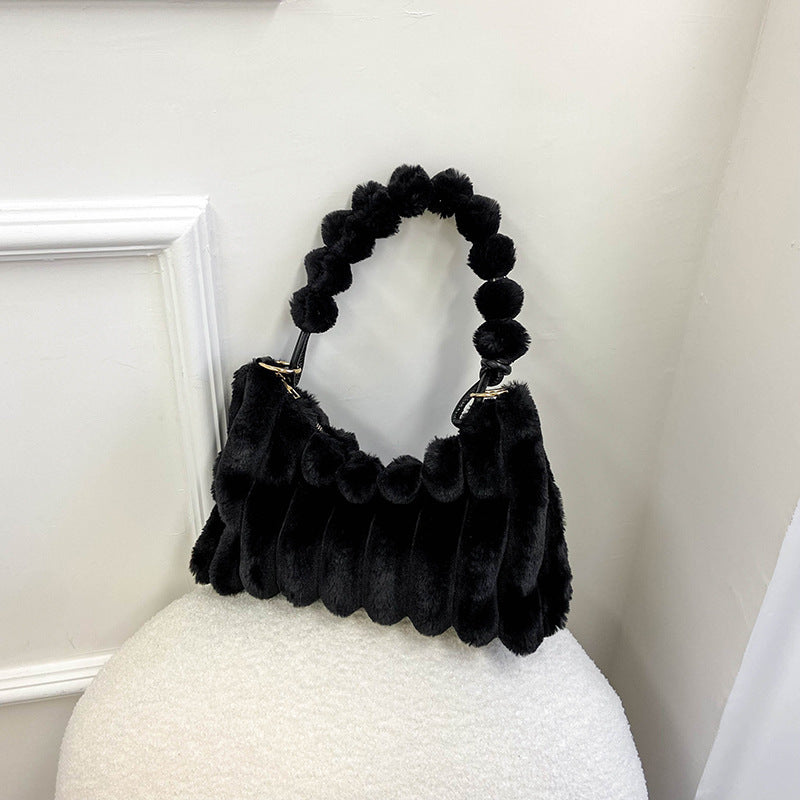 Plush Furry Winter Tote 2023 Classy’s