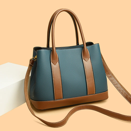European and American retro handbags for women, new retro large-capacity commuter messenger bag, high-end commuter shoulder bag for women Classy’s
