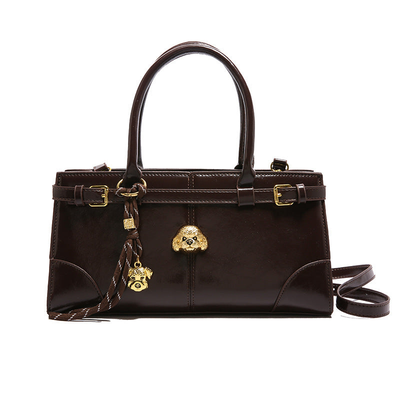 High-quality textured handbags for women 2025 new retro fashion casual shoulder bag Korean style trendy all-match messenger bag Classy’s