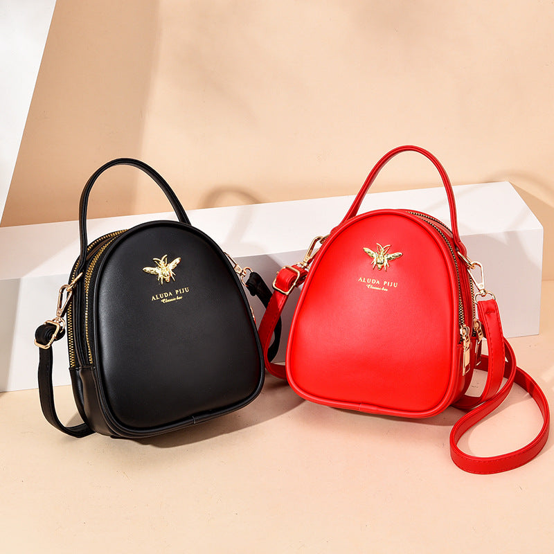 Autumn and winter new ladies small bags new 2020 net red tide fashion one-shoulder handbags wild texture messenger portable Classy’s