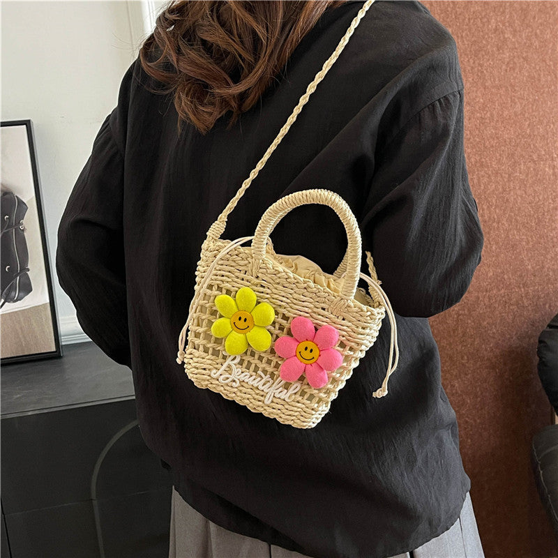 Summer Woven Straw Shoulder Bag Classy’s