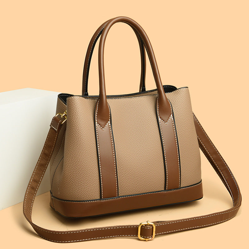 European and American retro handbags for women, new retro large-capacity commuter messenger bag, high-end commuter shoulder bag for women Classy’s