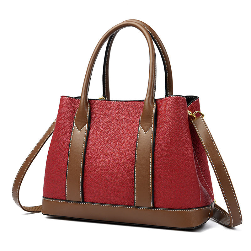 European and American retro handbags for women, new retro large-capacity commuter messenger bag, high-end commuter shoulder bag for women Classy’s