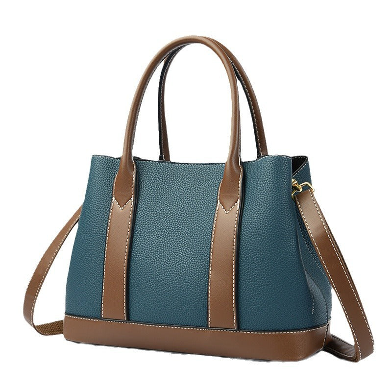 European and American retro handbags for women, new retro large-capacity commuter messenger bag, high-end commuter shoulder bag for women Classy’s