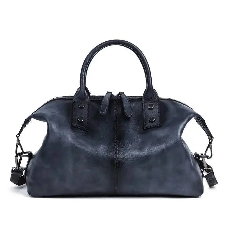 Rossie Viren Genuine Leather Satchel Tote Rossie Viren