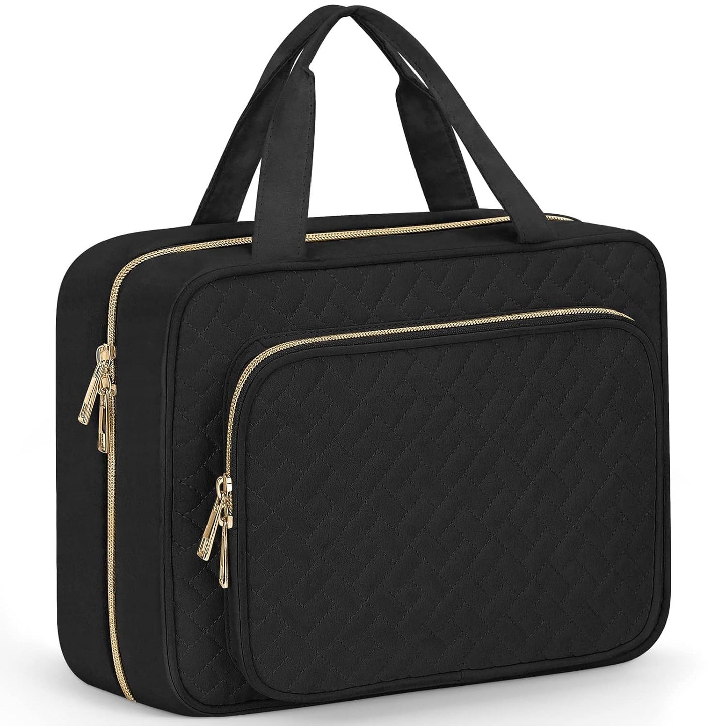 Travel business storage bag, a large-capacity hand-held toiletry bag for business trips, can be hung for dry and wet separation for toiletry and storage Hypersku
