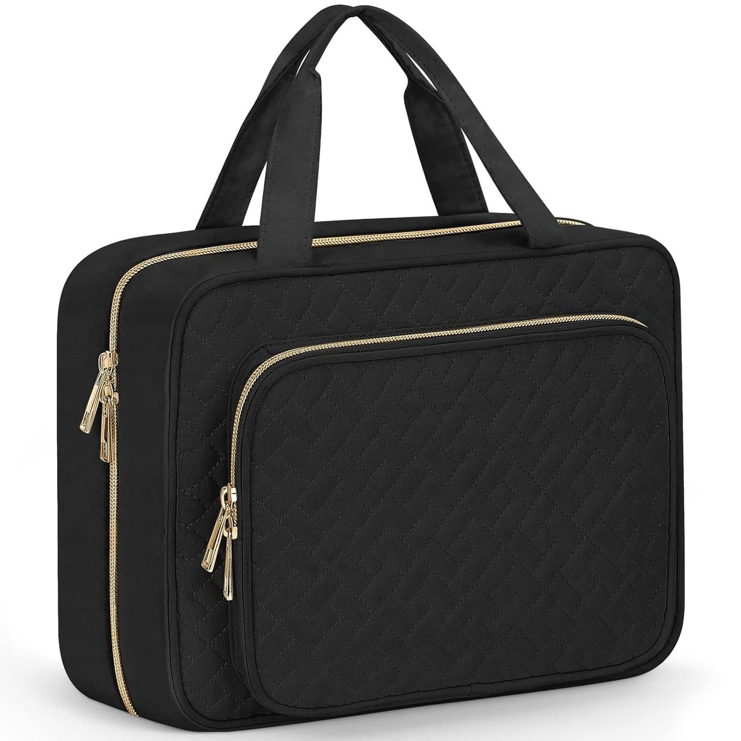 Travel business storage bag, a large-capacity hand-held toiletry bag for business trips, can be hung for dry and wet separation for toiletry and storage Hypersku