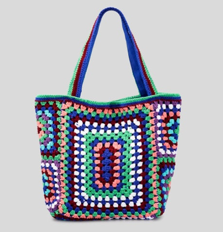 Large Capacity Handwoven Bag Summer Casual Shoulder Underarm Cjdropshipping