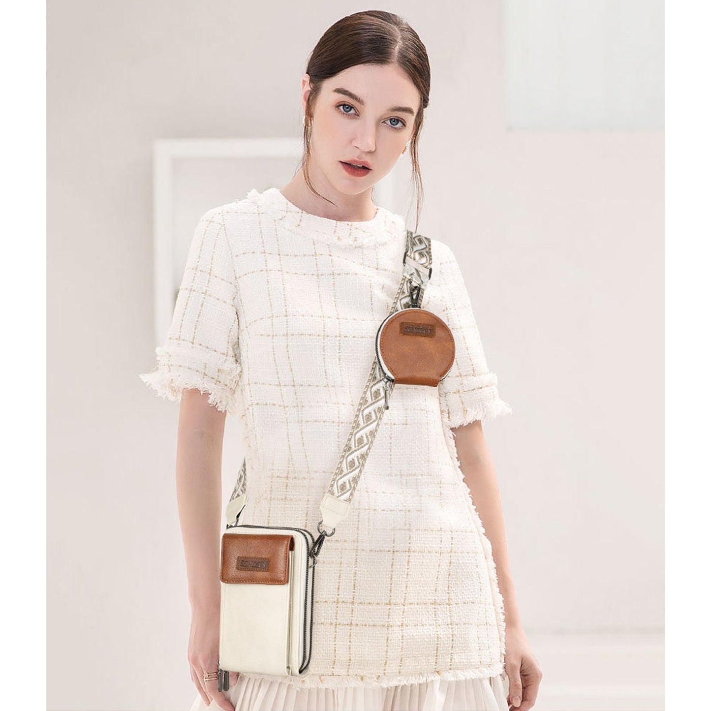Large-capacity mobile phone bag, stylish crossbody all bag, multi-functional mini single-shoulder women's bag Hypersku