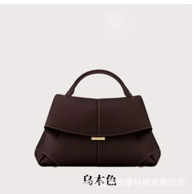 POLENE French ile bag, Polene genuine leather women's bag, high-end pleated handbag, crossbody bag, perfect for women Hypersku