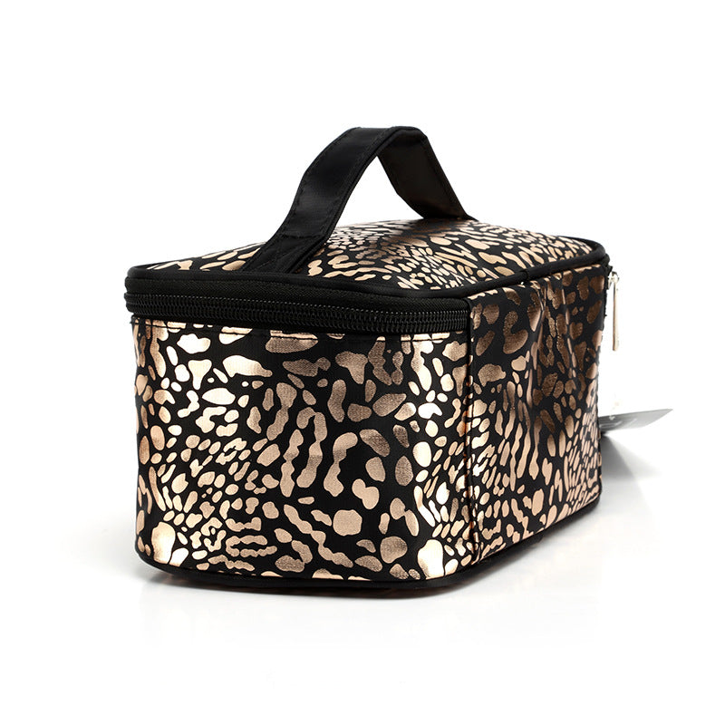 Large Capacity Handbag Leopard Print Cosmetic Bag Cjdropshipping