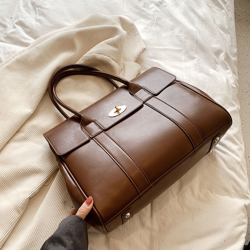 Large-capacity tote large bag, a briefcase for women's autumn and winter commuting, a high-quality lady's handbag Hypersku