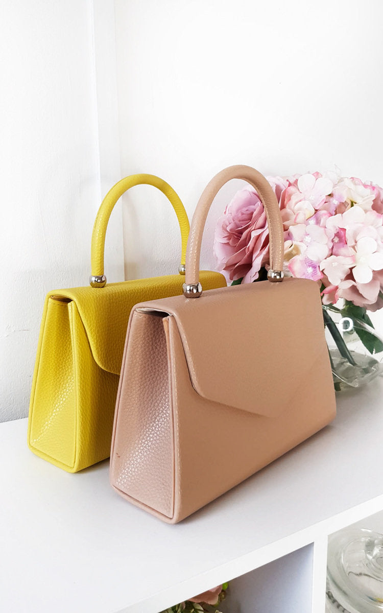 Faux Leather Handbag Moda