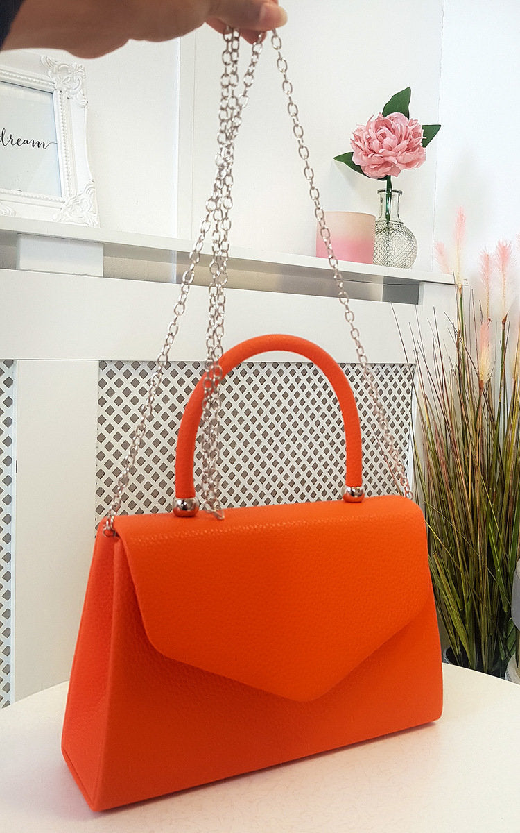 Faux Leather Handbag Moda