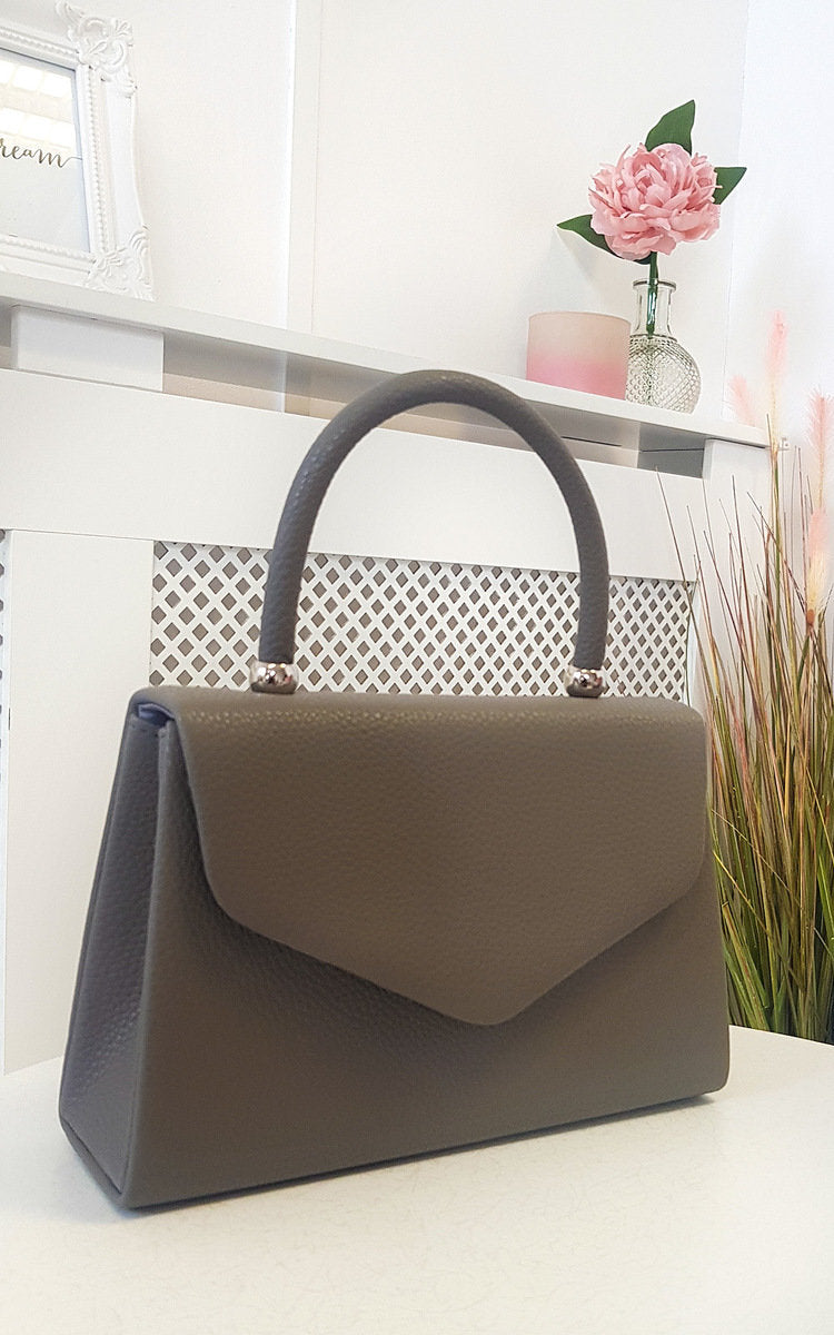 Faux Leather Handbag Moda
