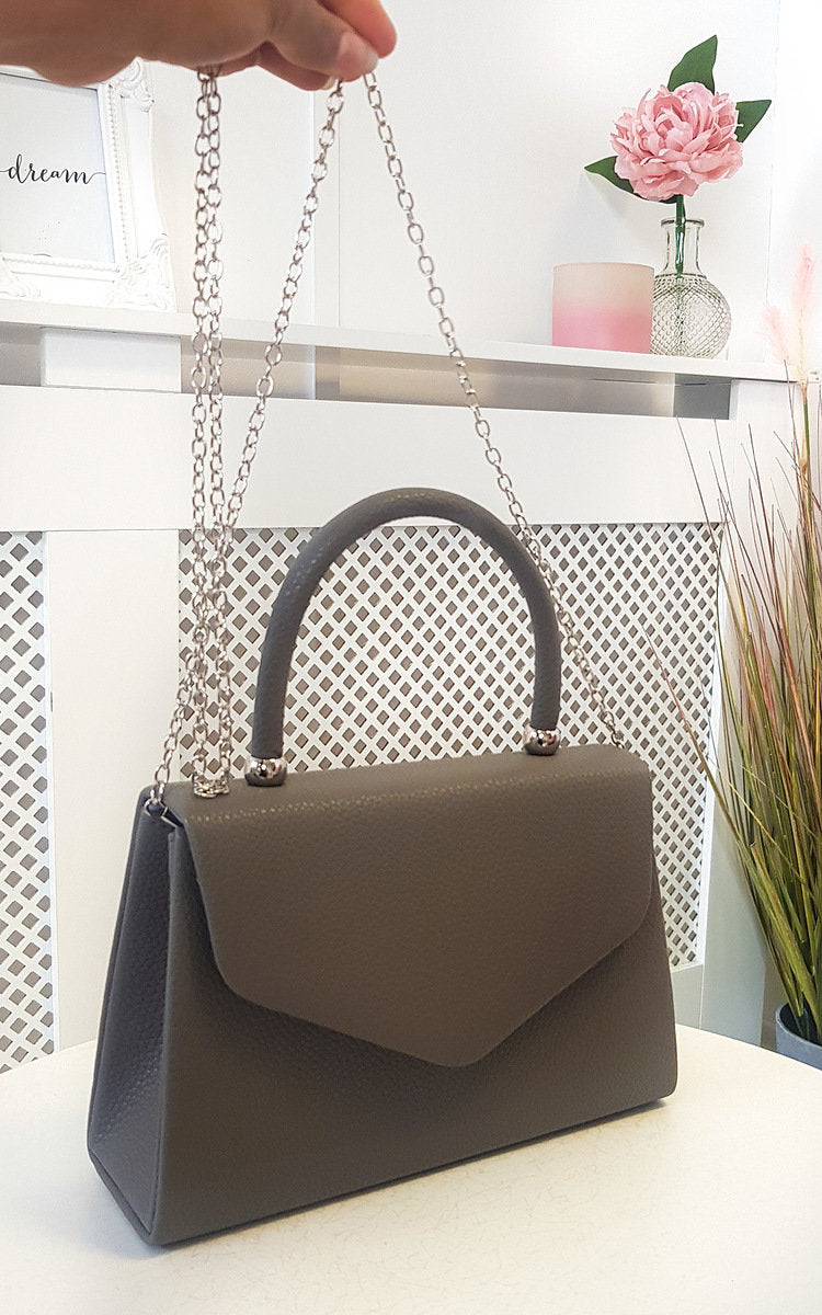 Faux Leather Handbag Moda
