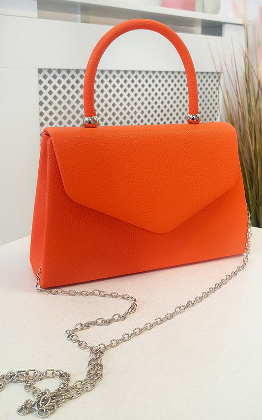 Faux Leather Handbag Moda